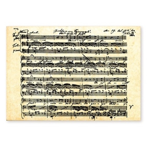 Postcard Schubert -...