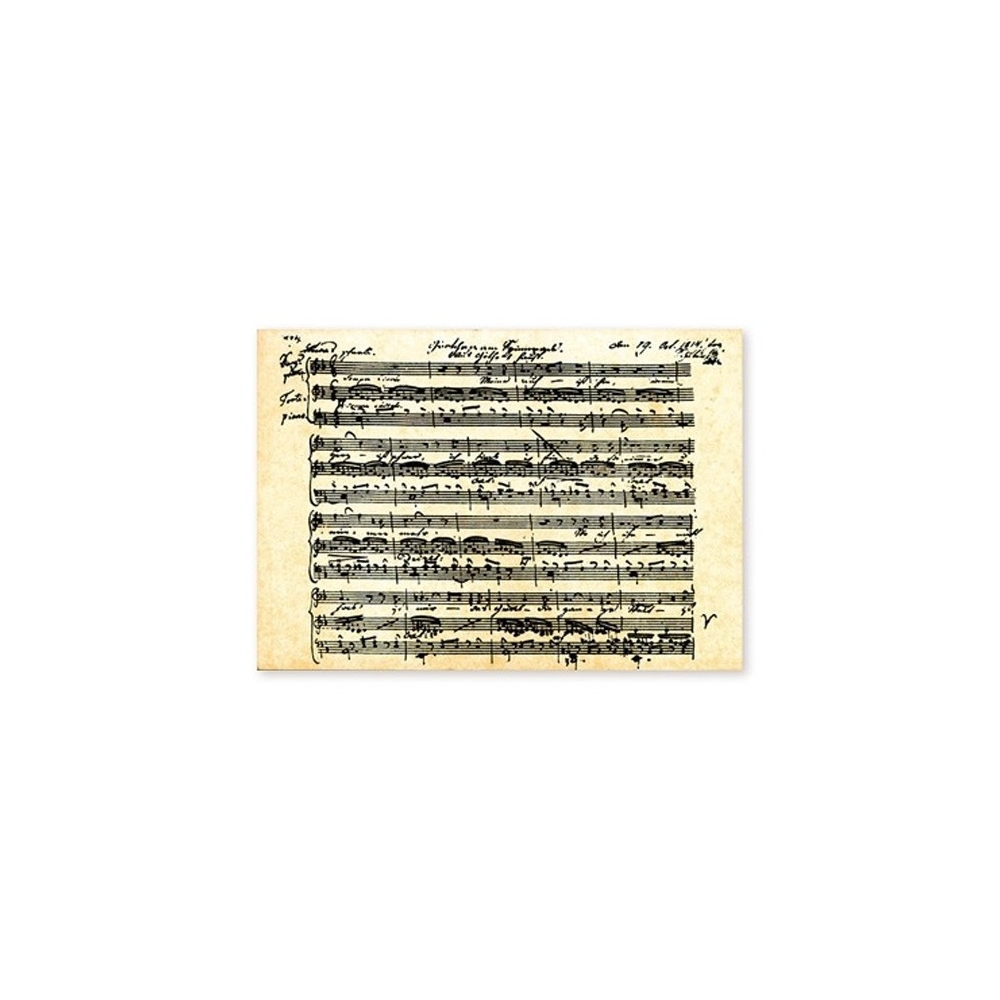 Postcard Schubert - Gretchen am Spinnrad (10 pcs)