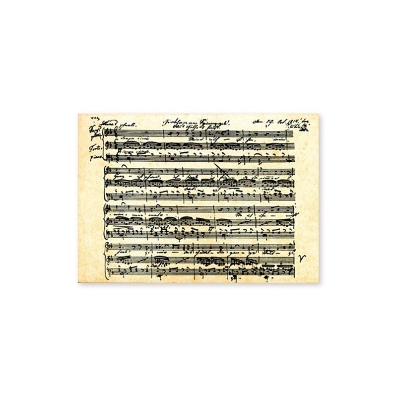 Postcard Schubert - Gretchen am Spinnrad (10 pcs)