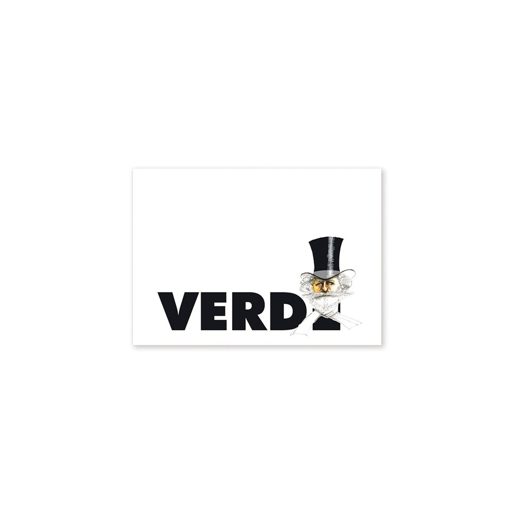 Postcard Verdi Caricature (10 pcs)