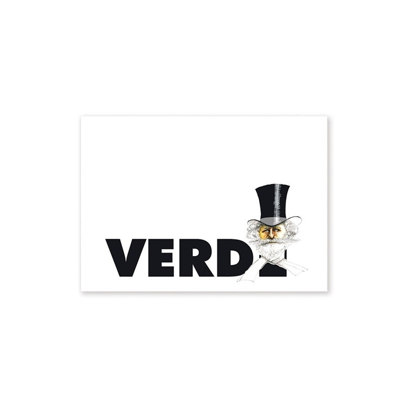Postcard Verdi Caricature (10 pcs)