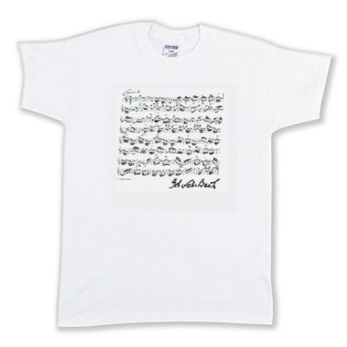 T-Shirt Bach white M