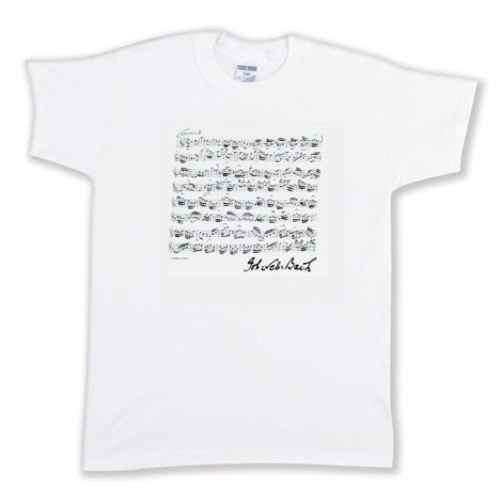 T-Shirt Bach white S