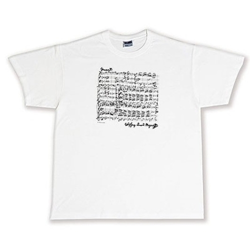 T-Shirt Mozart white L