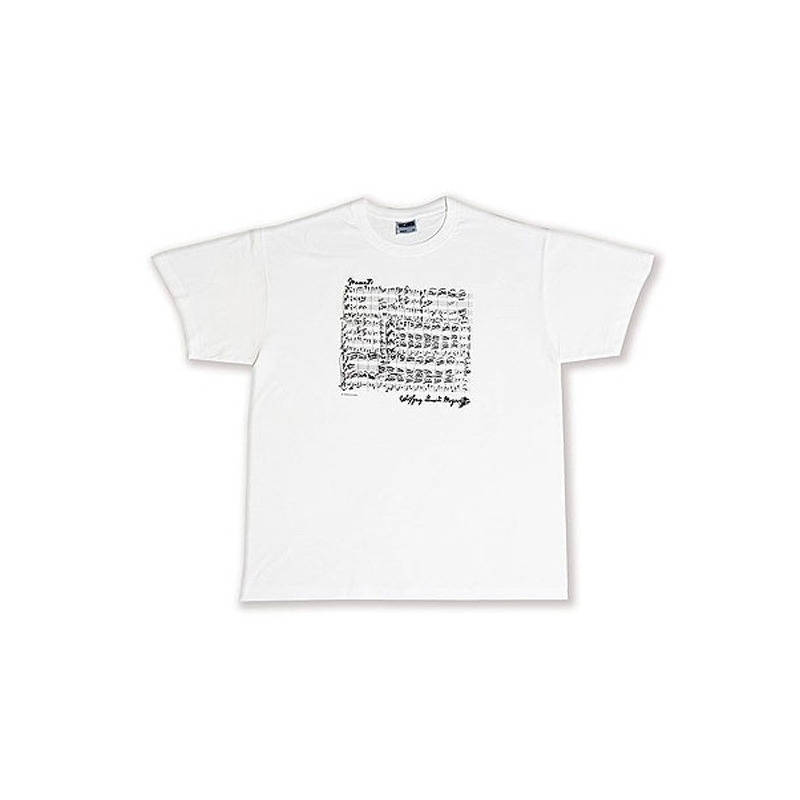 T-Shirt Mozart white L
