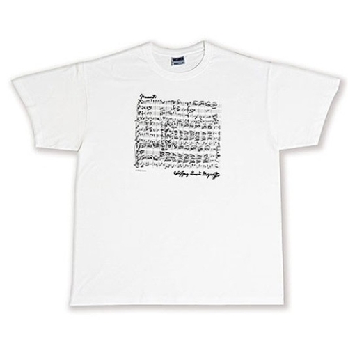 T-Shirt Mozart white M
