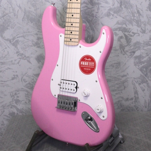 Squier Sonic Stratocaster HT H Flash Pink