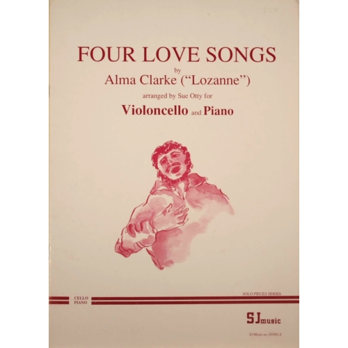Clarke: Four Love Songs (cello)