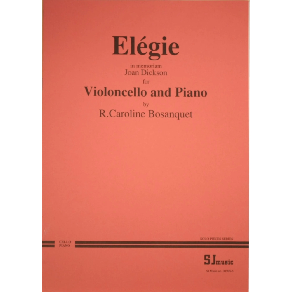 Bosanquet: Elegie (cello)