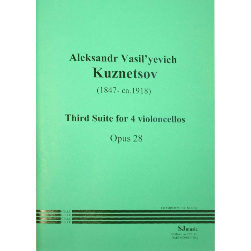 Kuznetsov: Suite, opus 28 (4 cellos)