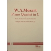 Mozart: Piano Quartet in C, arr. from duet K521