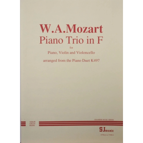 Mozart: Piano Trio in F,...