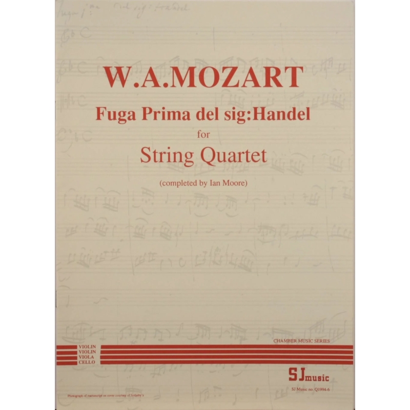 Mozart: arrangement of Handel fugue