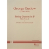 Onslow: Quartet in F, opus 8 no. 2