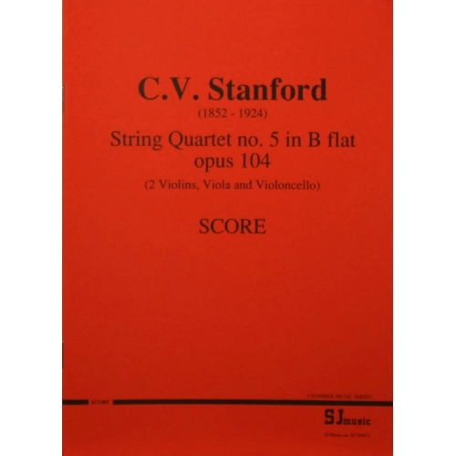 Stanford: Quartet no. 5 in...
