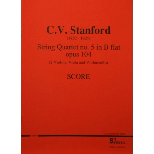 Stanford: Quartet no. 5 in...