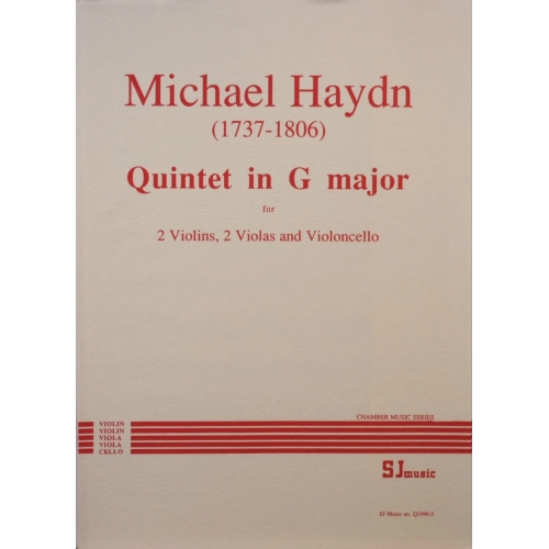 Haydn, M: Quintet in G