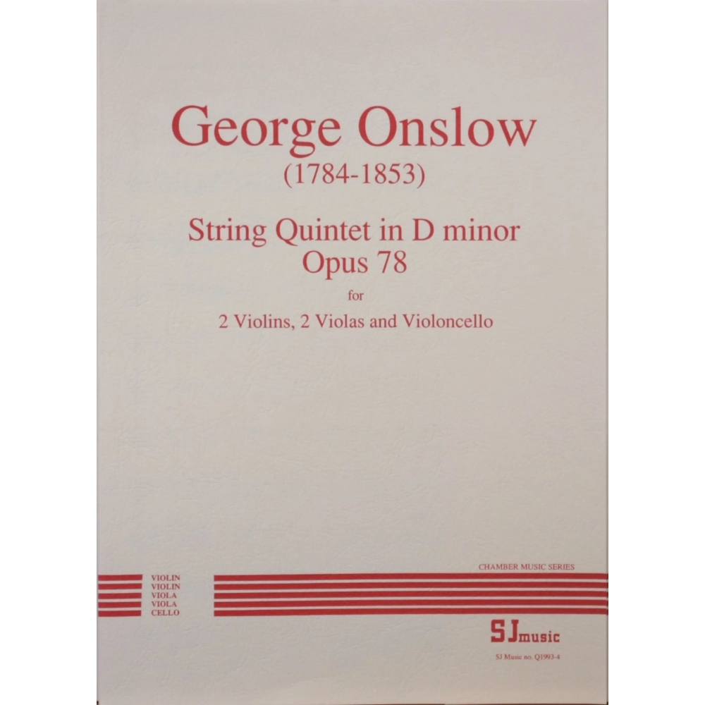 Onslow: Quintet in D minor, opus 78