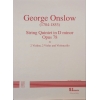 Onslow: Quintet in D minor, opus 78
