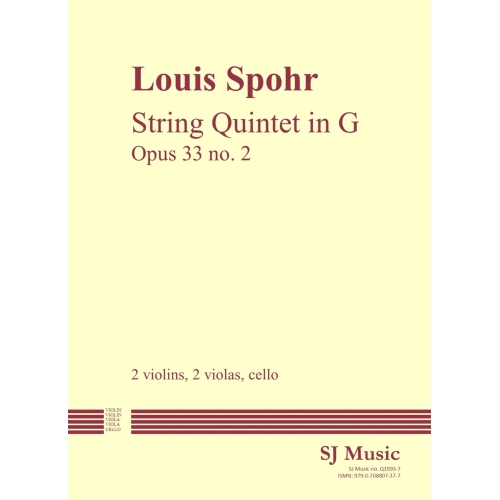 Spohr: Quintet in G, opus...