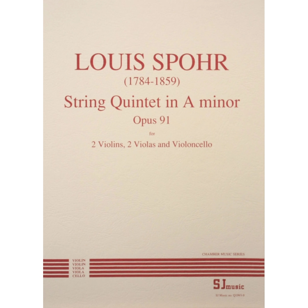 Spohr: Quintet in A minor, opus 91
