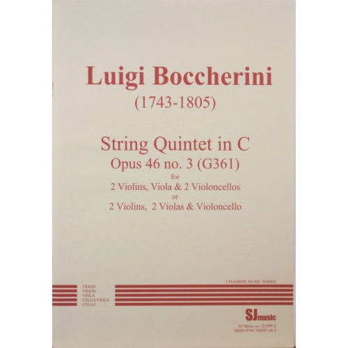 Boccherini: Quintet in C, G361
