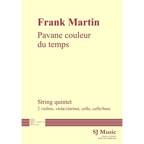 Martin: Pavane 'Couleur du...