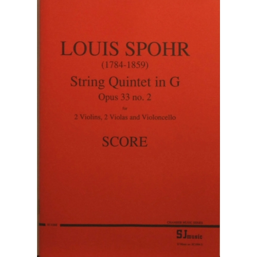 Spohr: Quintet in G, opus...