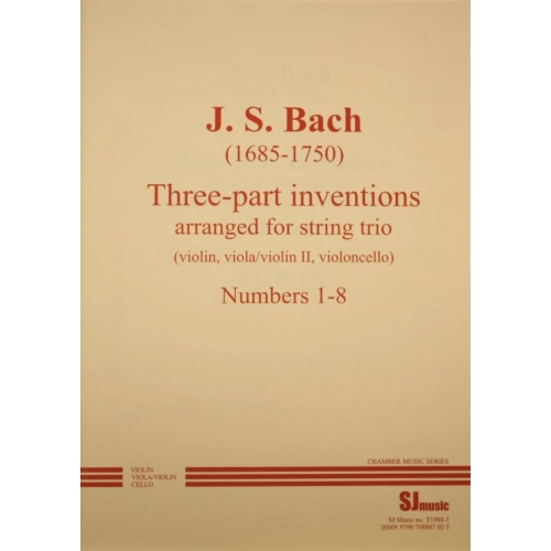 Bach, JS: Three part...