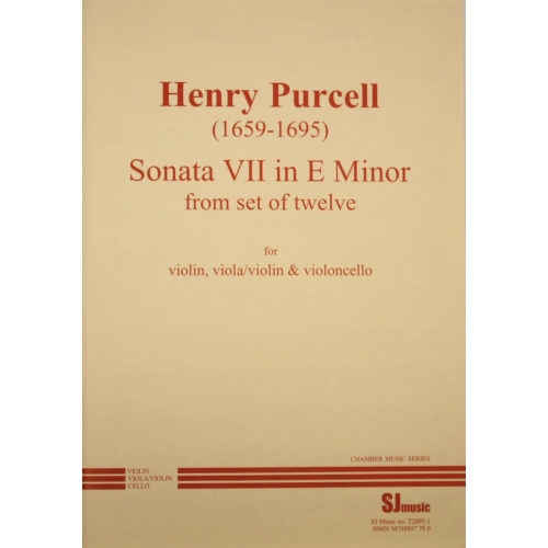 Purcell: Sonata VII in E minor