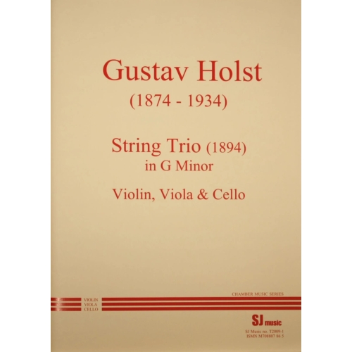 Holst: String Trio in G minor