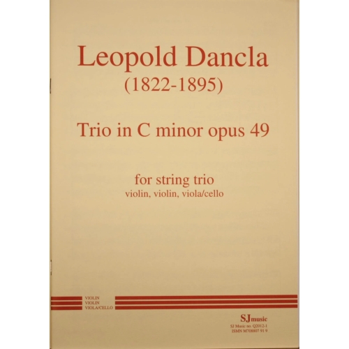 Dancla: Trio, opus 49 in C...