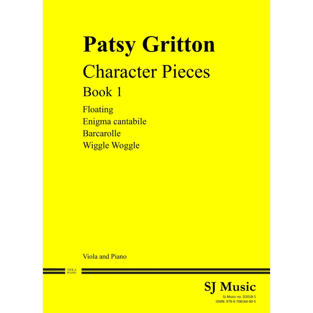 Gritton: Character Pieces: Book 1 (viola)