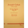 Gehot: Duets, opus 3 nos. 3-4