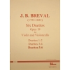 Bréval: Duets, opus 19 nos. 5-6