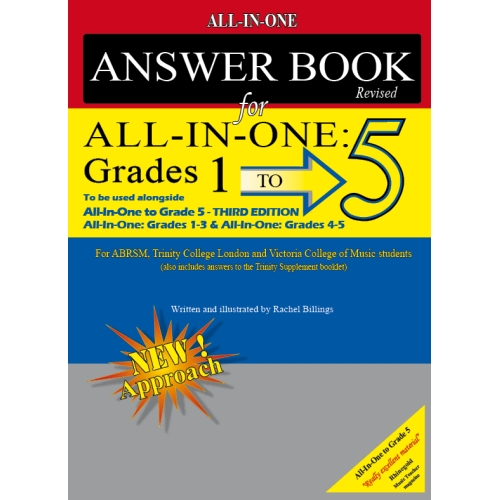 All In One Music Theory Answer Book Grades 1-5