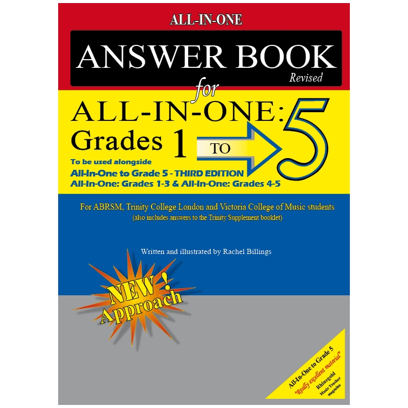 All In One Music Theory Answer Book Grades 1-5