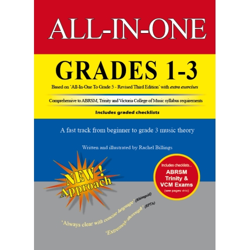 All In One Grades 1 to 3 Music Theory