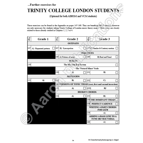 All In One Grades 1 to 3 Music Theory