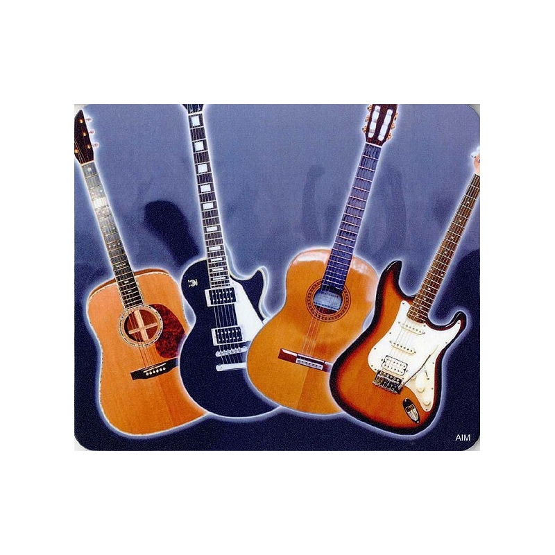 Mouse Mat: Guitar Design
