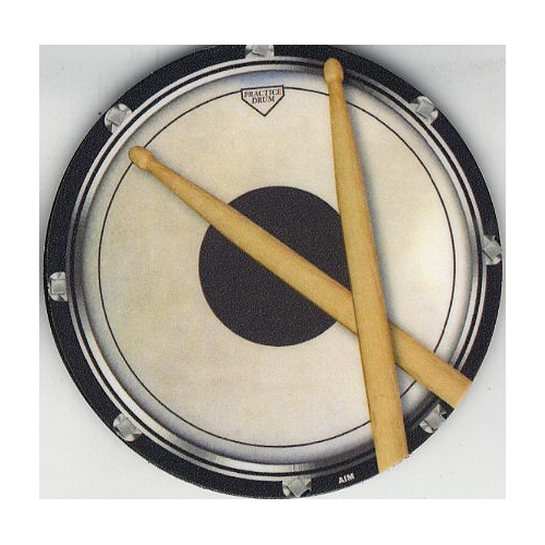 Drinks' Coaster (Circular Drum Practice Pad)