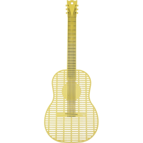 Guitar Shaped Fly Swatter - Assorted Colours