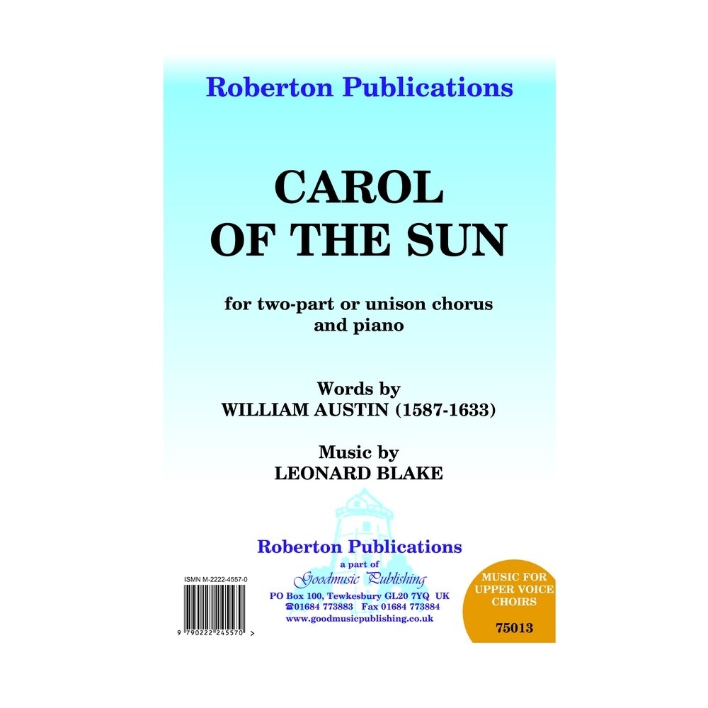 Blake, L - Carol of the Sun