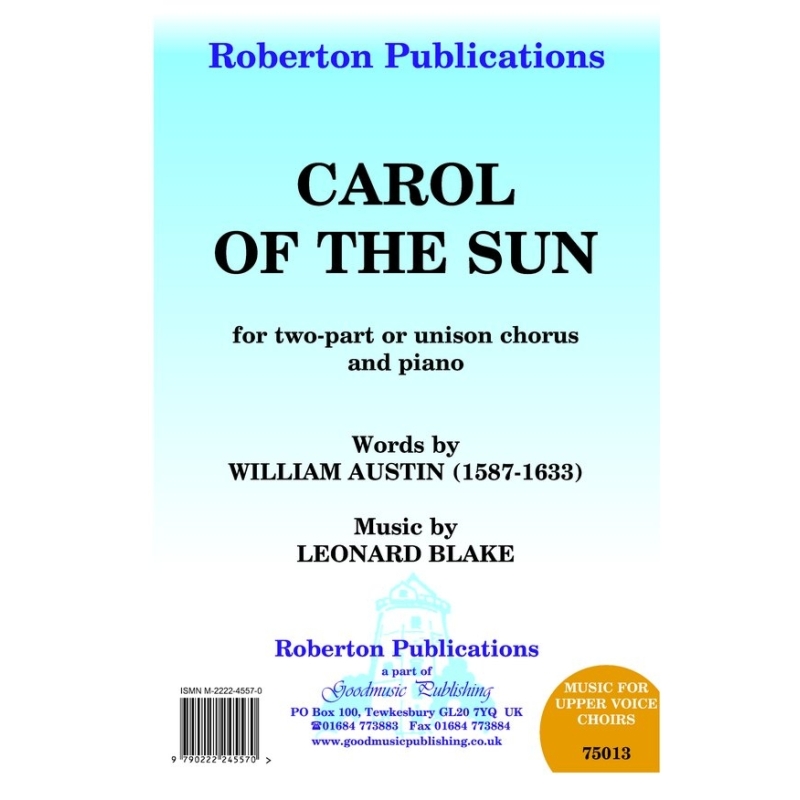 Blake, L - Carol of the Sun