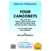 Butterworthn - Four Canzonets