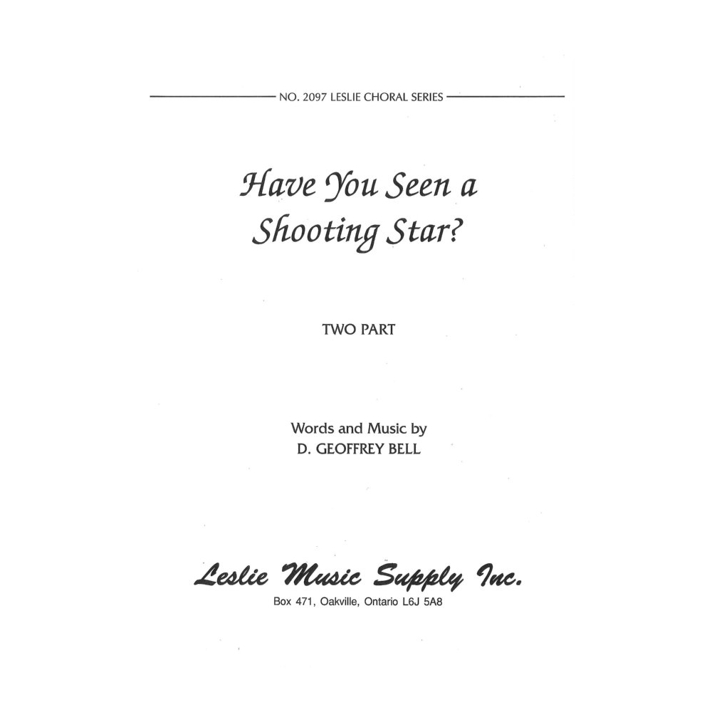 Bell - Have You Seen A Shooting Star?