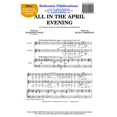 Roberton - All in the April...