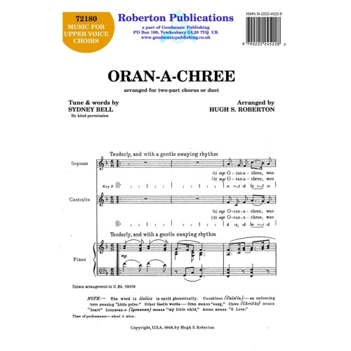 Roberton - Oran-a-chree