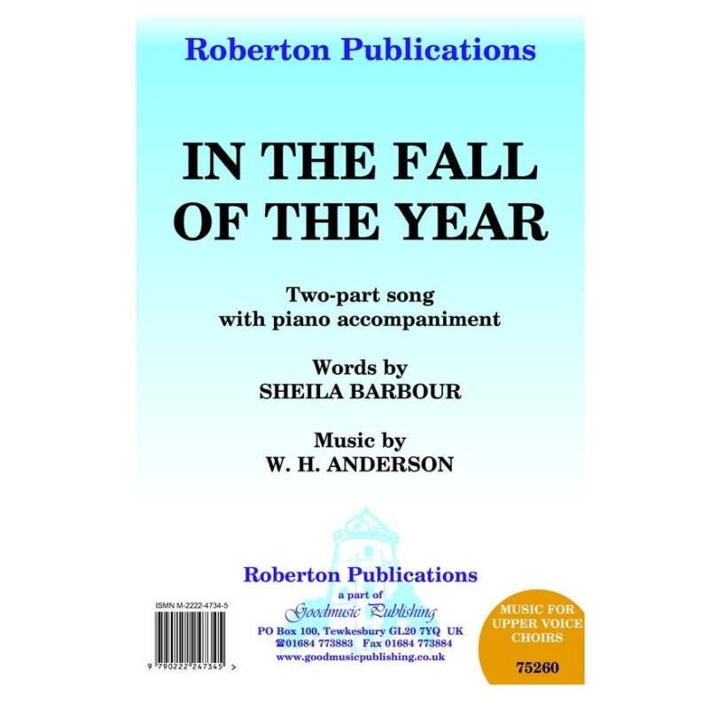 Anderson - In the Fall of the Year