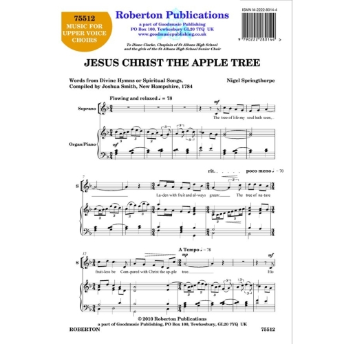 Springthorpe - Jesus Christ...